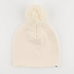 Natural Pom Baby Rib Hat - Small - Joy
