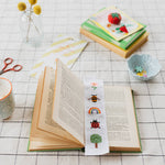 Nature Rainbow Cross Stitch Bookmark Kit Beginner Friendly - Joy