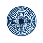 Navy & Sky Greek Key Pavilion Dinner Paper Plates - 8 Pack - Joy Gift Shoppe