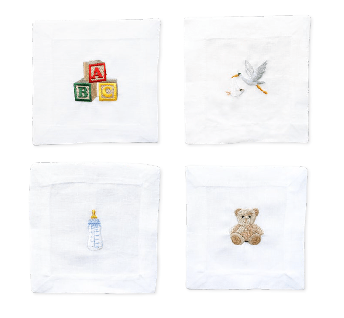 New Baby Cocktail Napkins - Joy