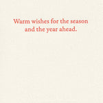 New Year Fox Holiday Card - Joy