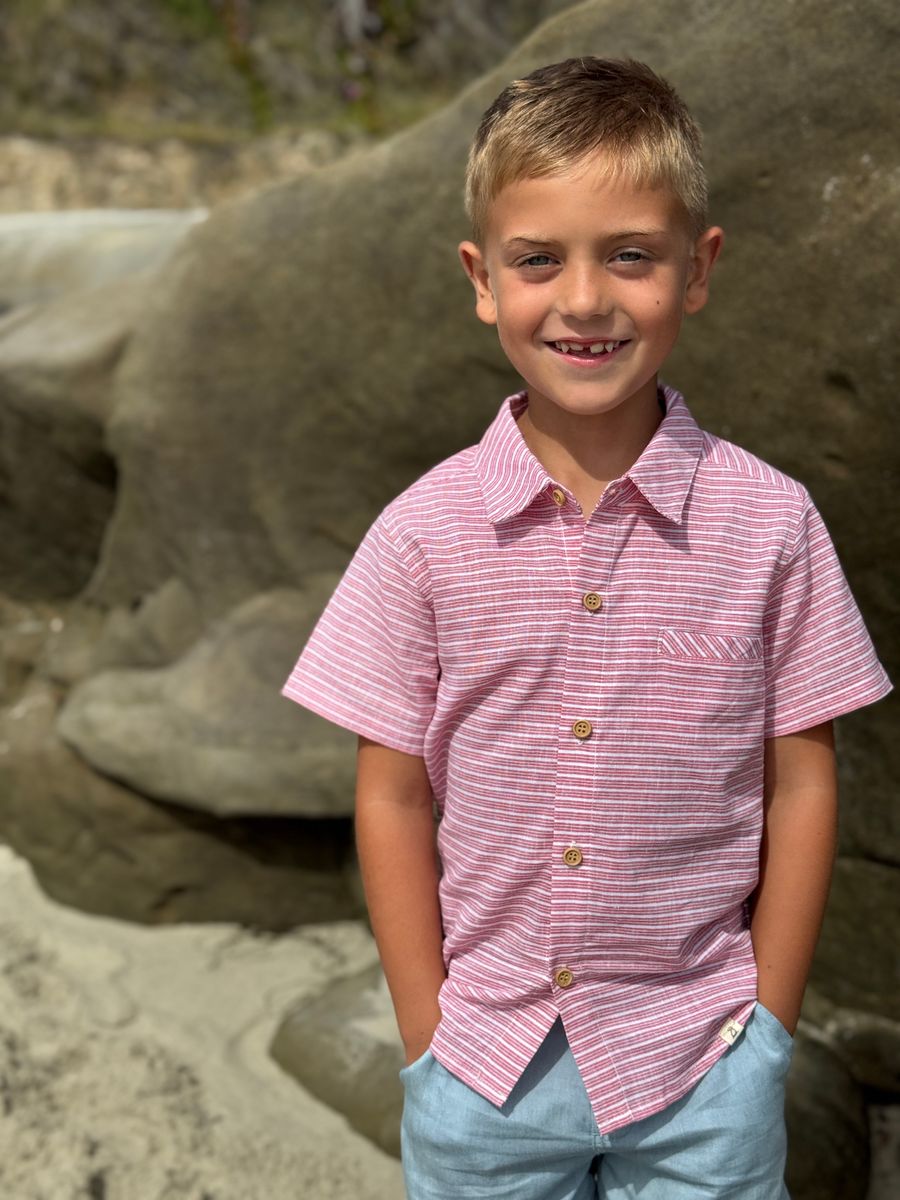 NEWPORT Red Stripe Shirt - Joy
