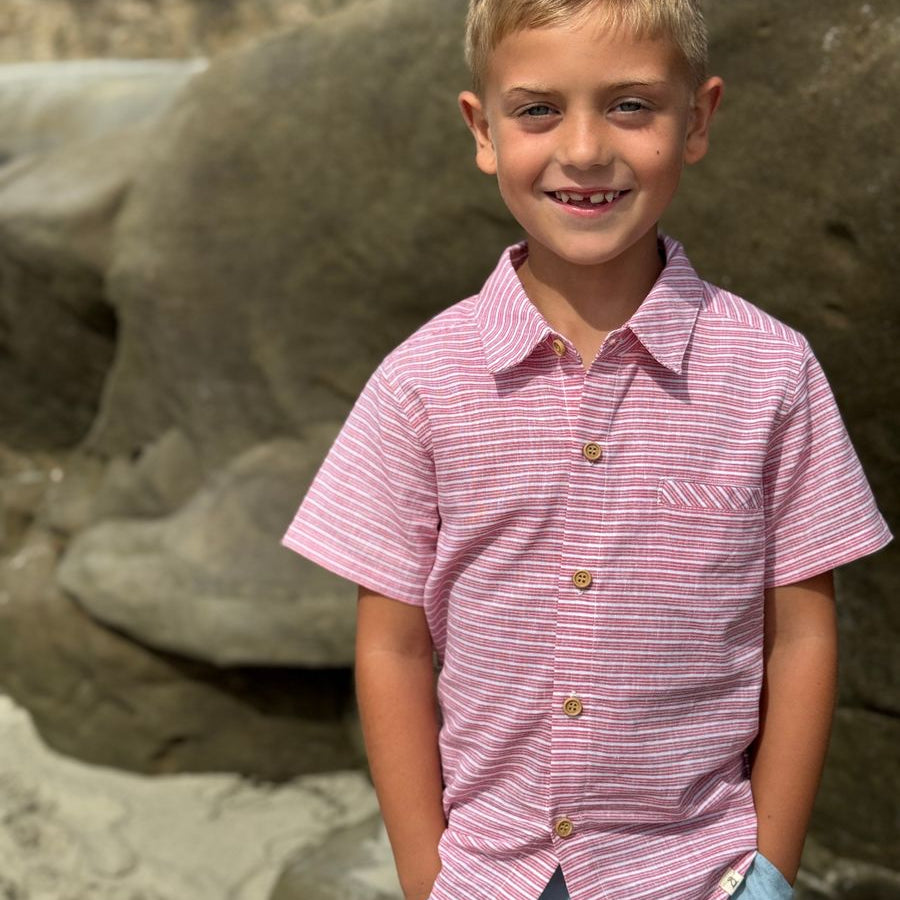 NEWPORT Red Stripe Shirt - Joy