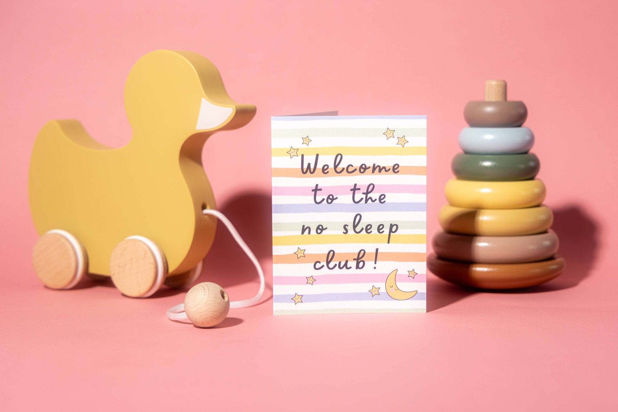 No Sleep Club Card - Joy Gift Shoppe
