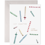 Not Counting Candles | Birthday Greeting Card - Joy