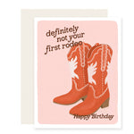 Not First Rodeo Birthday Card - Joy