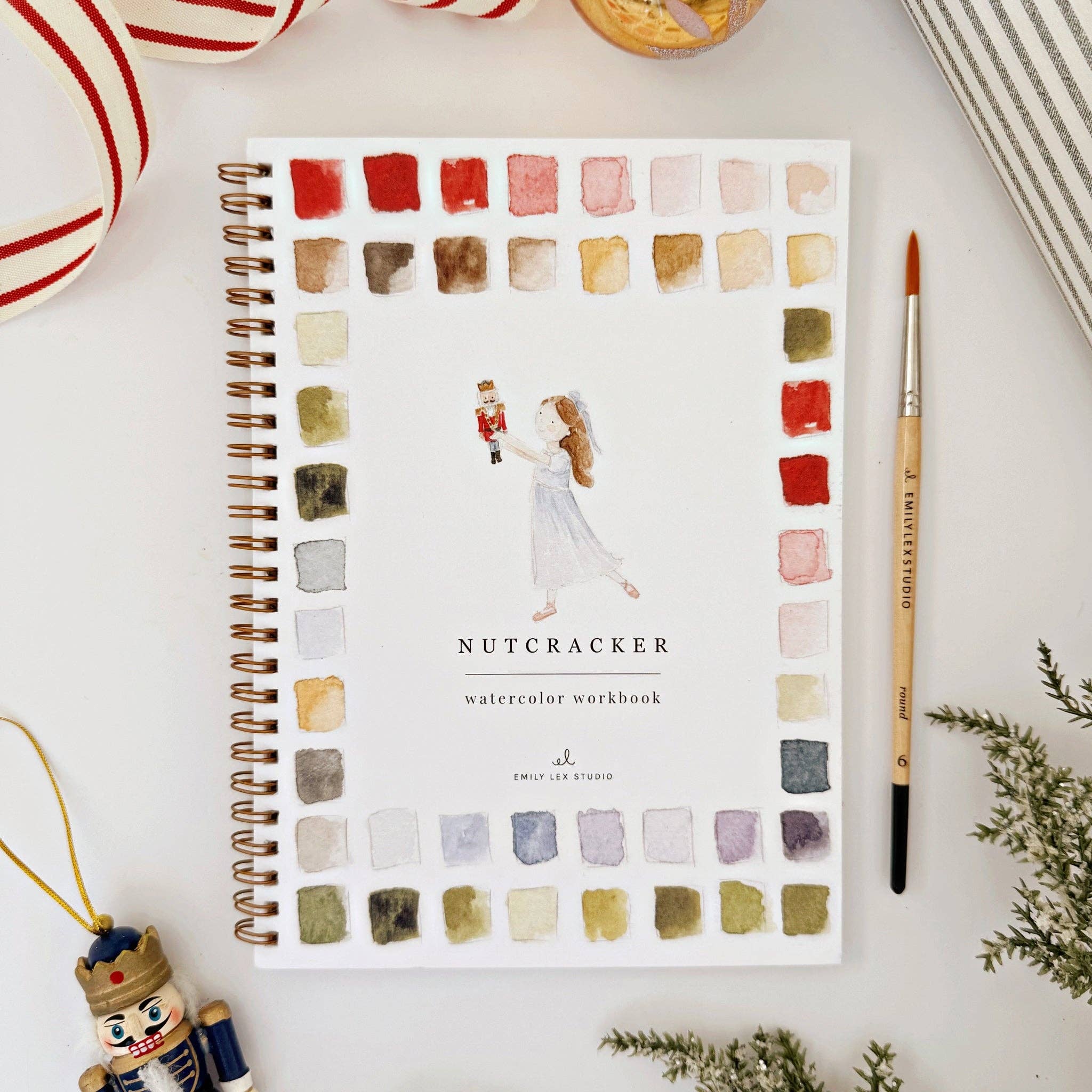 Nutcracker Watercolor Workbook - Joy