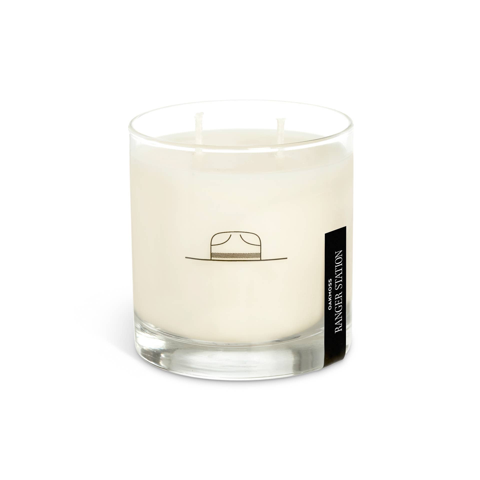 Oakmoss Candle: 11 oz Rocks Glass - Joy