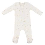 Oh Baby Picking Daisies Zipper Footie - Joy