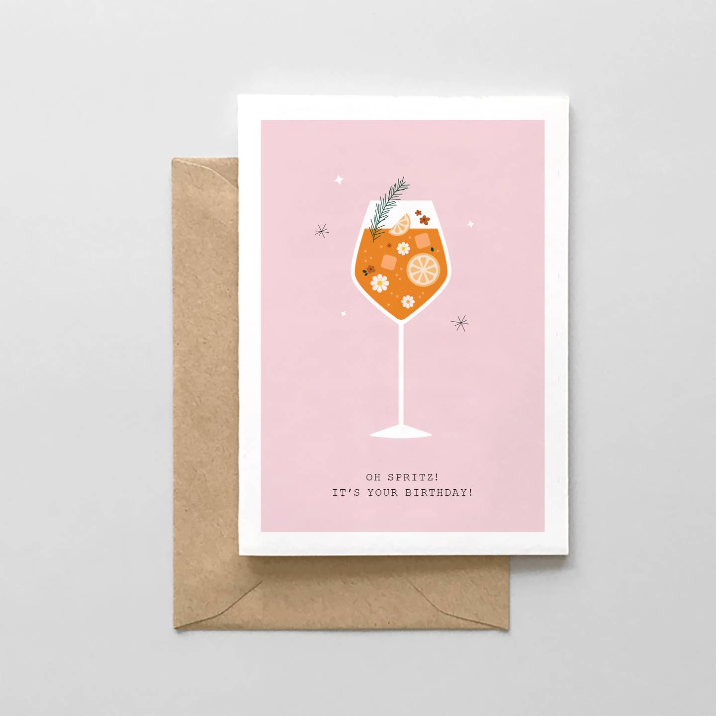 Oh Spritz! It's Your Birthday! Aperol Spritz Design - Joy