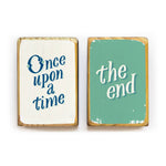 Once Upon A Time | The End Bookend Set - Joy