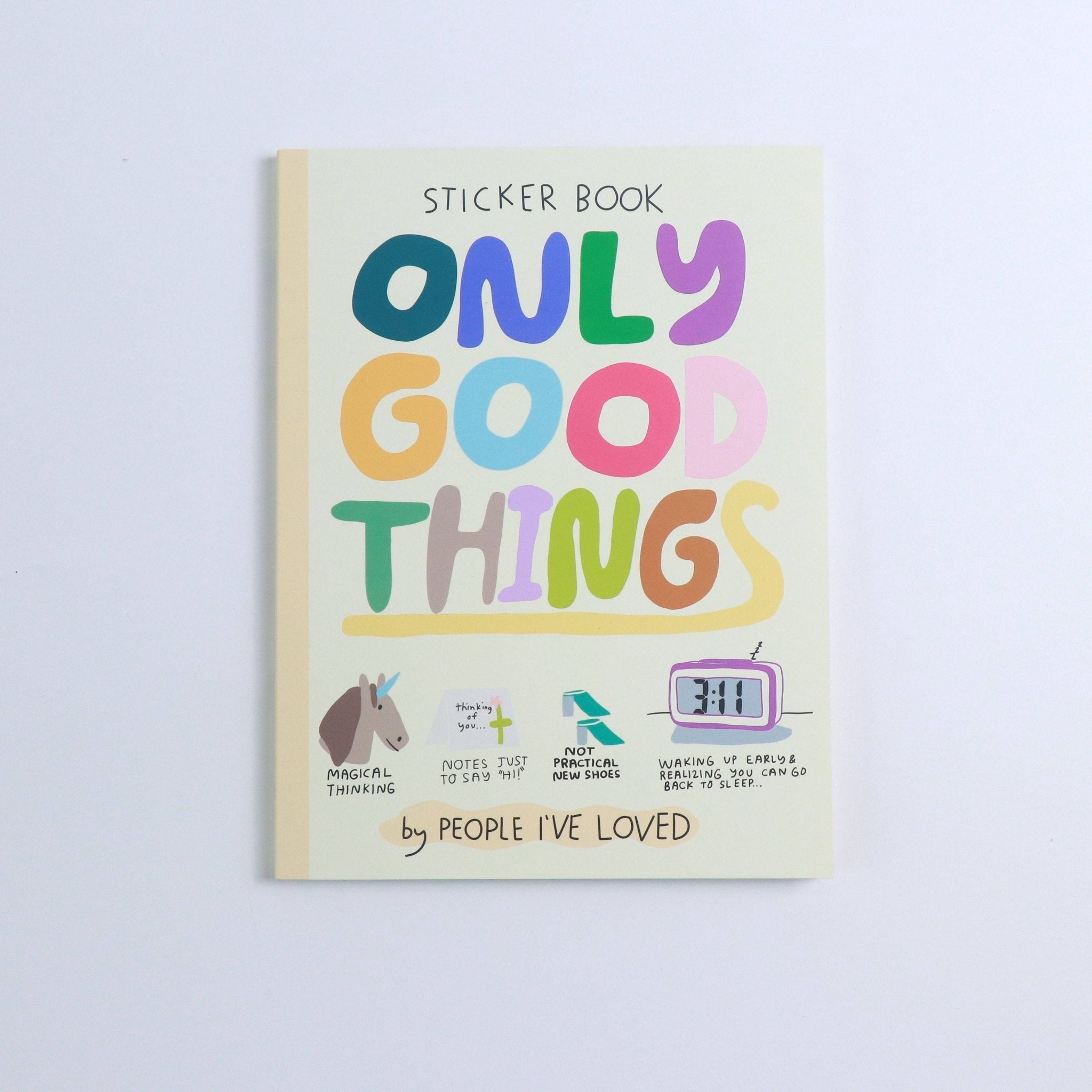 Only Good Things Sticker Book - Joy Gift Shoppe