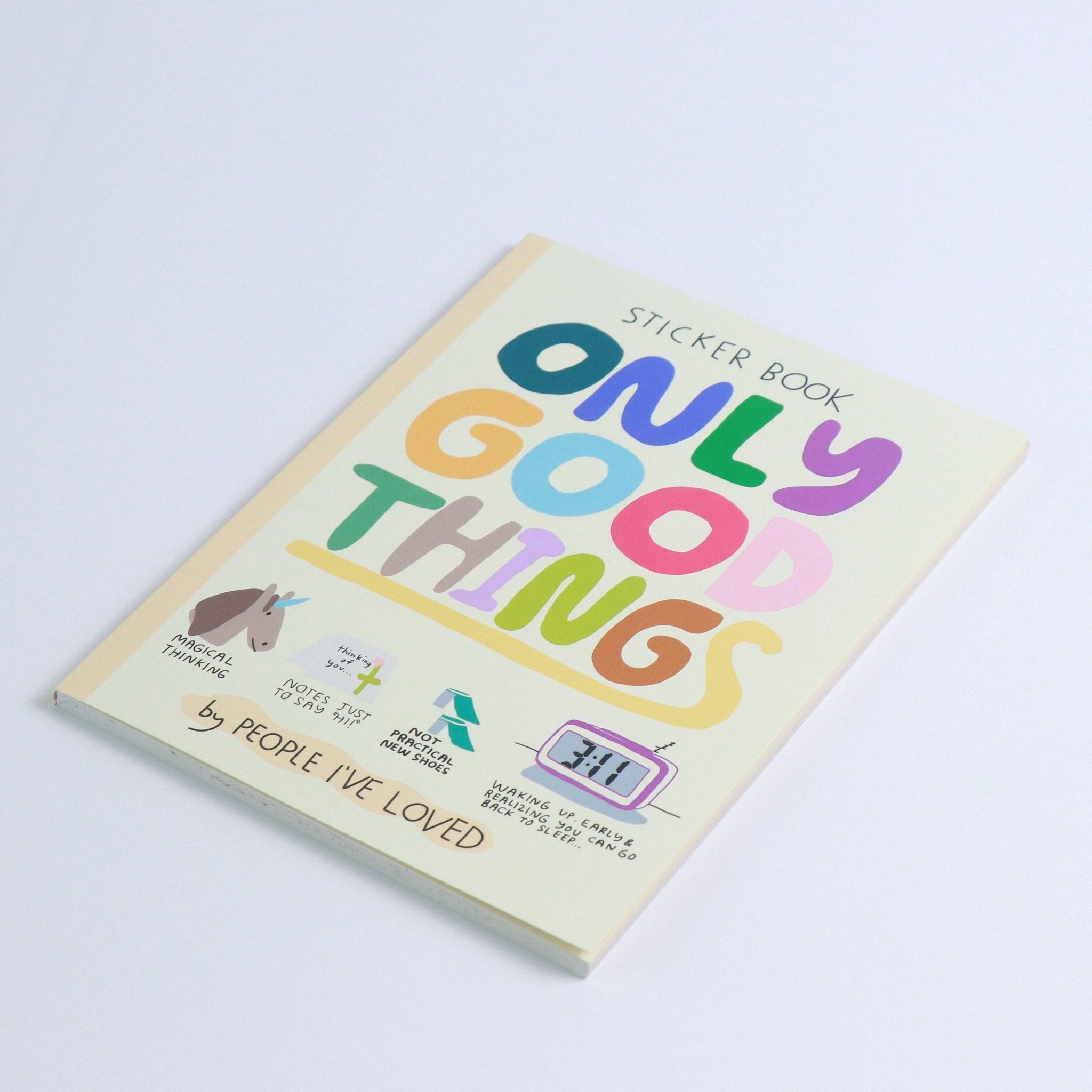 Only Good Things Sticker Book - Joy Gift Shoppe