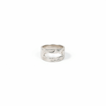 Open Rectangle Ring - Sterling Silver - Joy Gift Shoppe