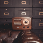 Original Ⅱ Retro Wooden AM/FM Radio Bluetooth Speaker: Brown - Joy