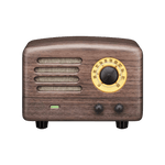OTR Wood and Utopia Retro Portable FM Radio Bluetooth: Walnut / OTR Wood - Joy