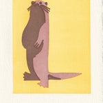 Otter Greeting Card - Joy