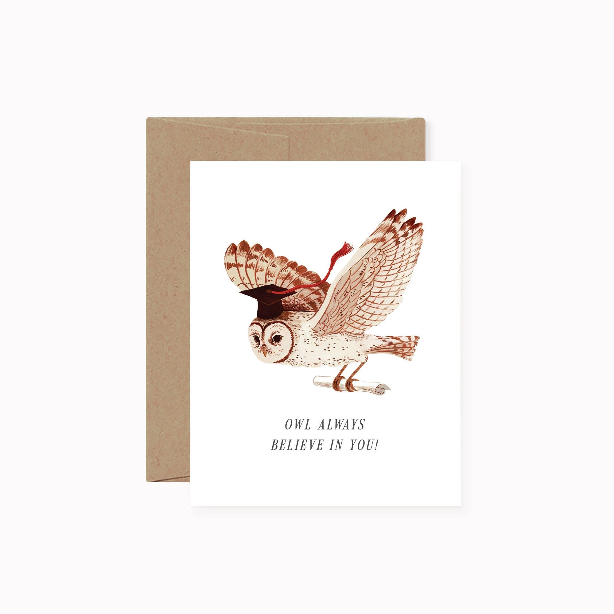 OWL GRADUATION | Graduation Greeting Card - Joy