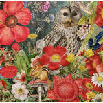 Owl - Woodland Flower Puzzle - Joy Gift Shoppe