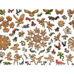Owl - Woodland Flower Puzzle - Joy Gift Shoppe