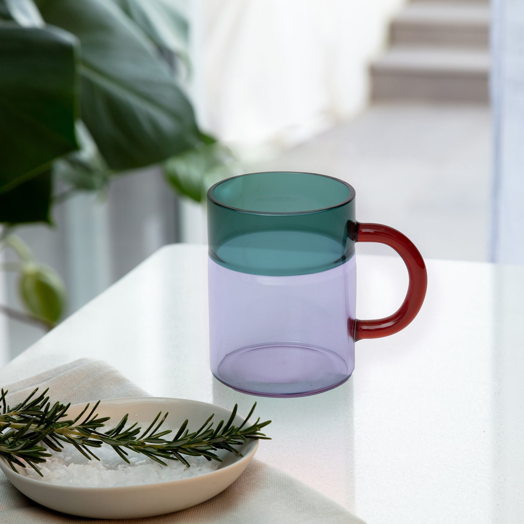 Pablo Glass Mug - Lilac - Joy