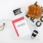 Parenting Hard Turn - Funny Parenting Letterpress Card - Joy