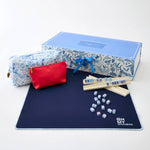 Parisian Blue Mahjong Travel Set - Joy