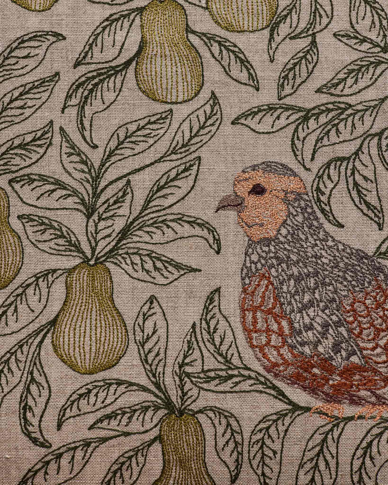 Partridge in a Pear Tree Pillow - Joy Gift Shoppe