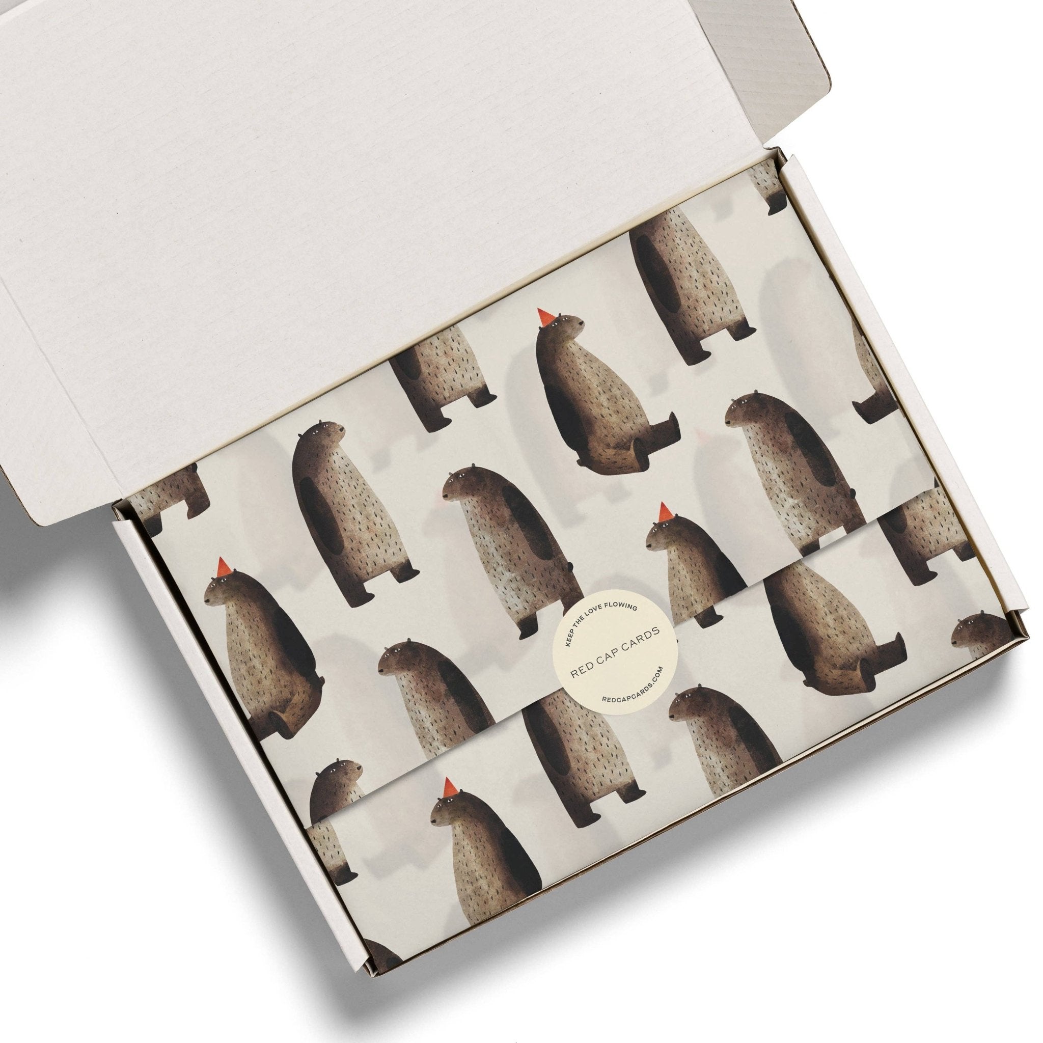 Party Bear Tissue Paper: 5 Sheets - Joy