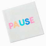 Pause Mah Jong Napkins - Joy