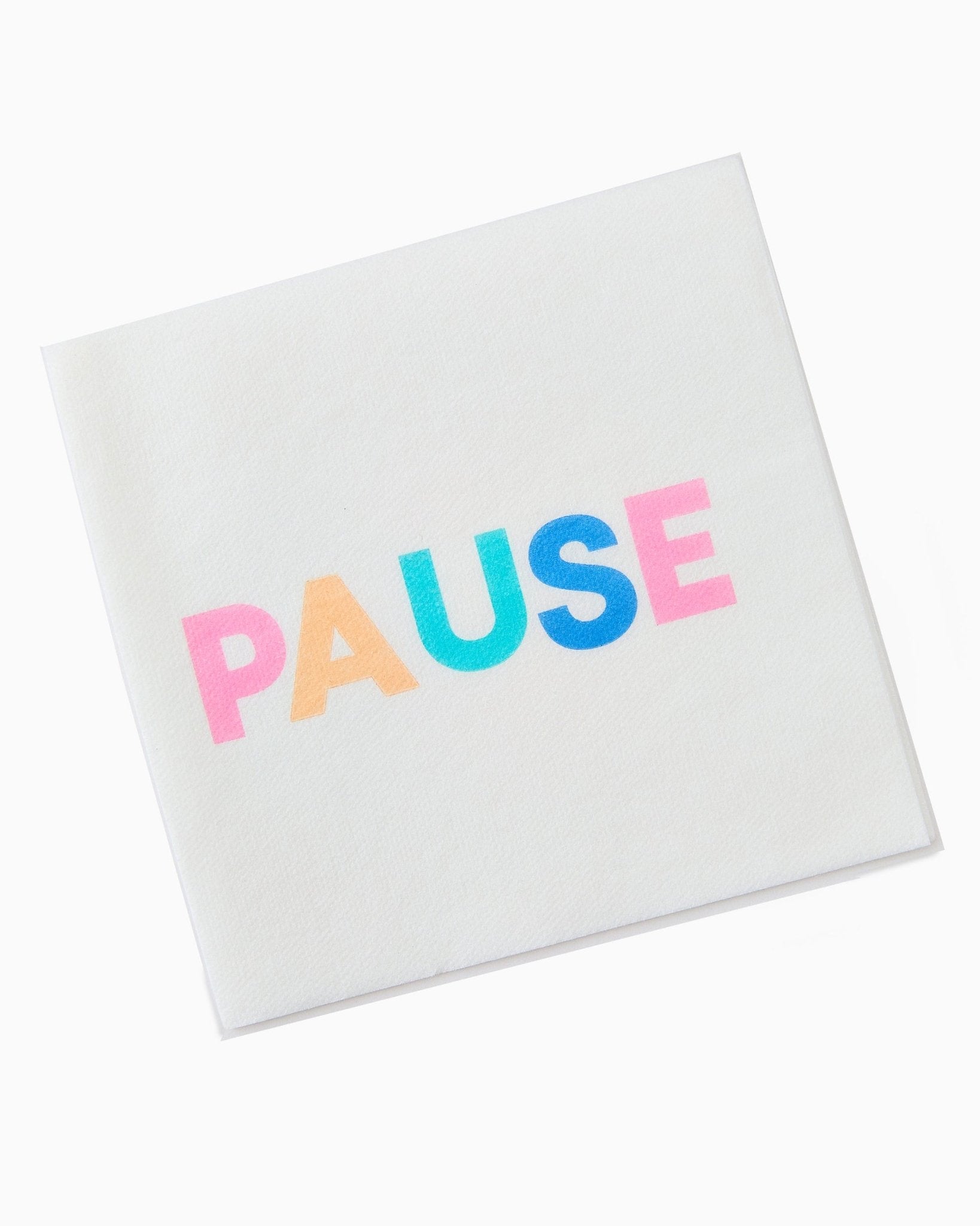 Pause Mah Jong Napkins - Joy