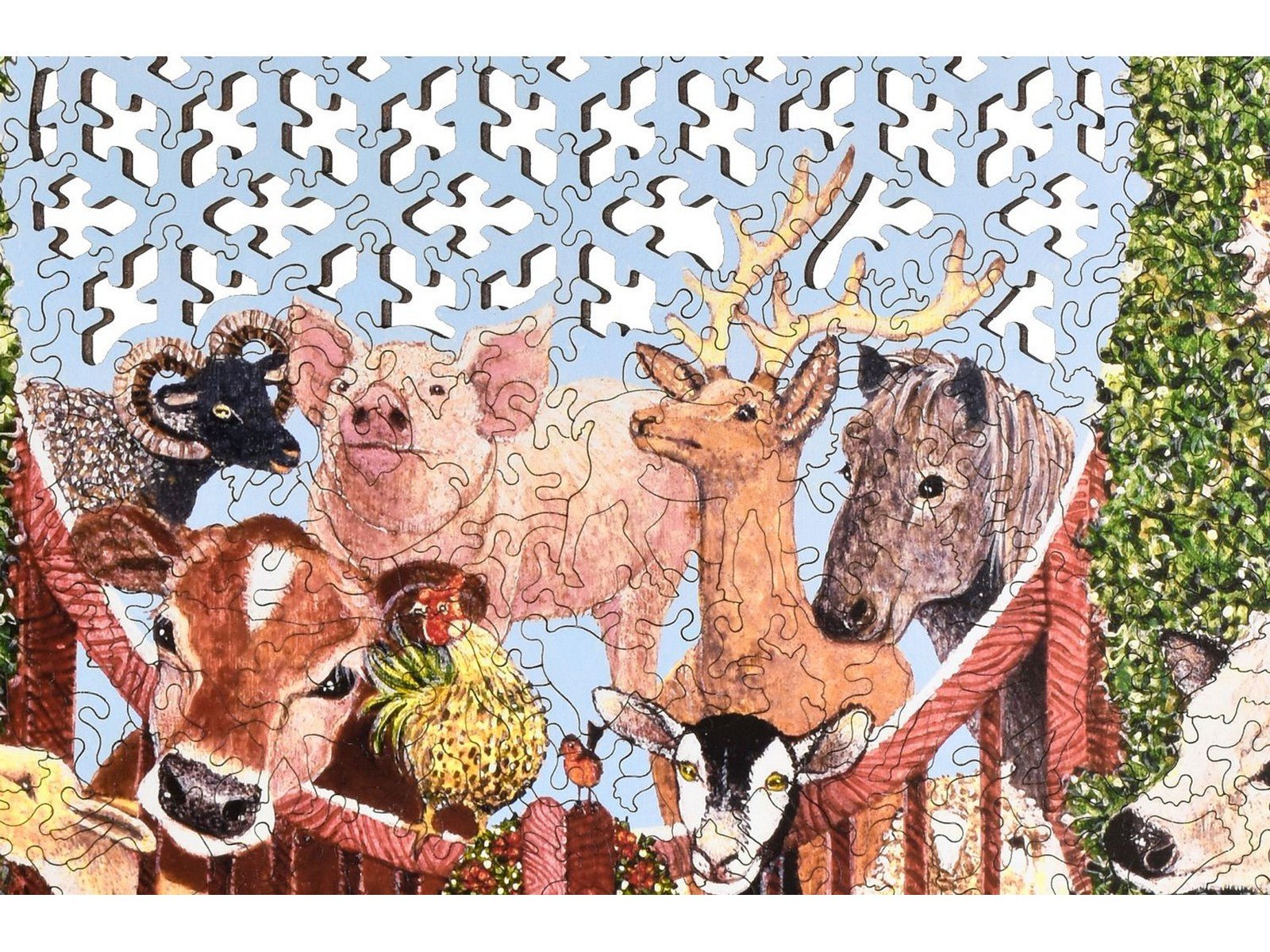 Peace and Goodwill Puzzle - Joy