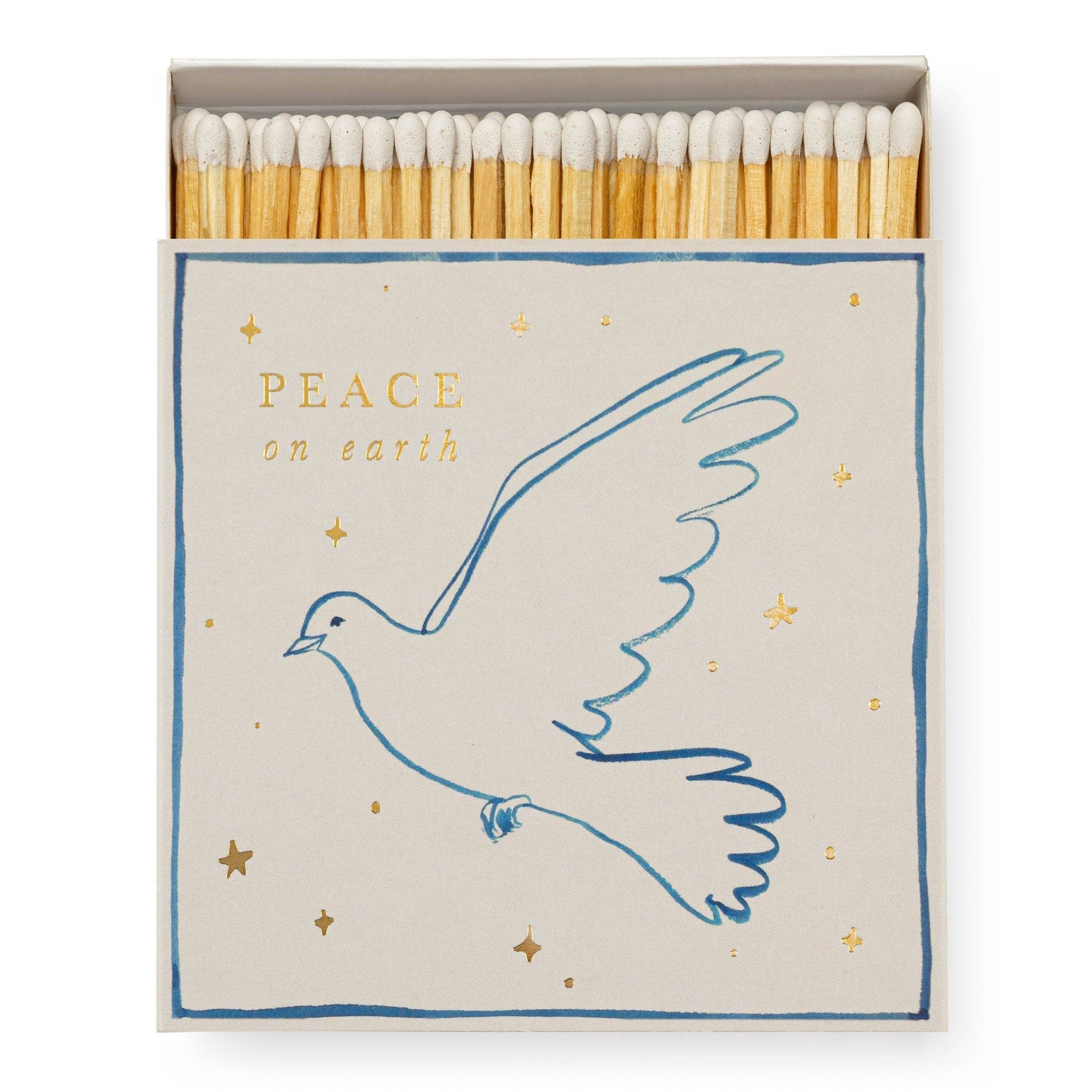 Peace Dove | Square - Christmas Safety Matches🎄 - Joy