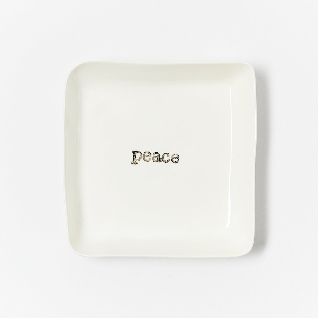 Peace Square Dish - Joy