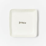 Peace Square Dish - Joy