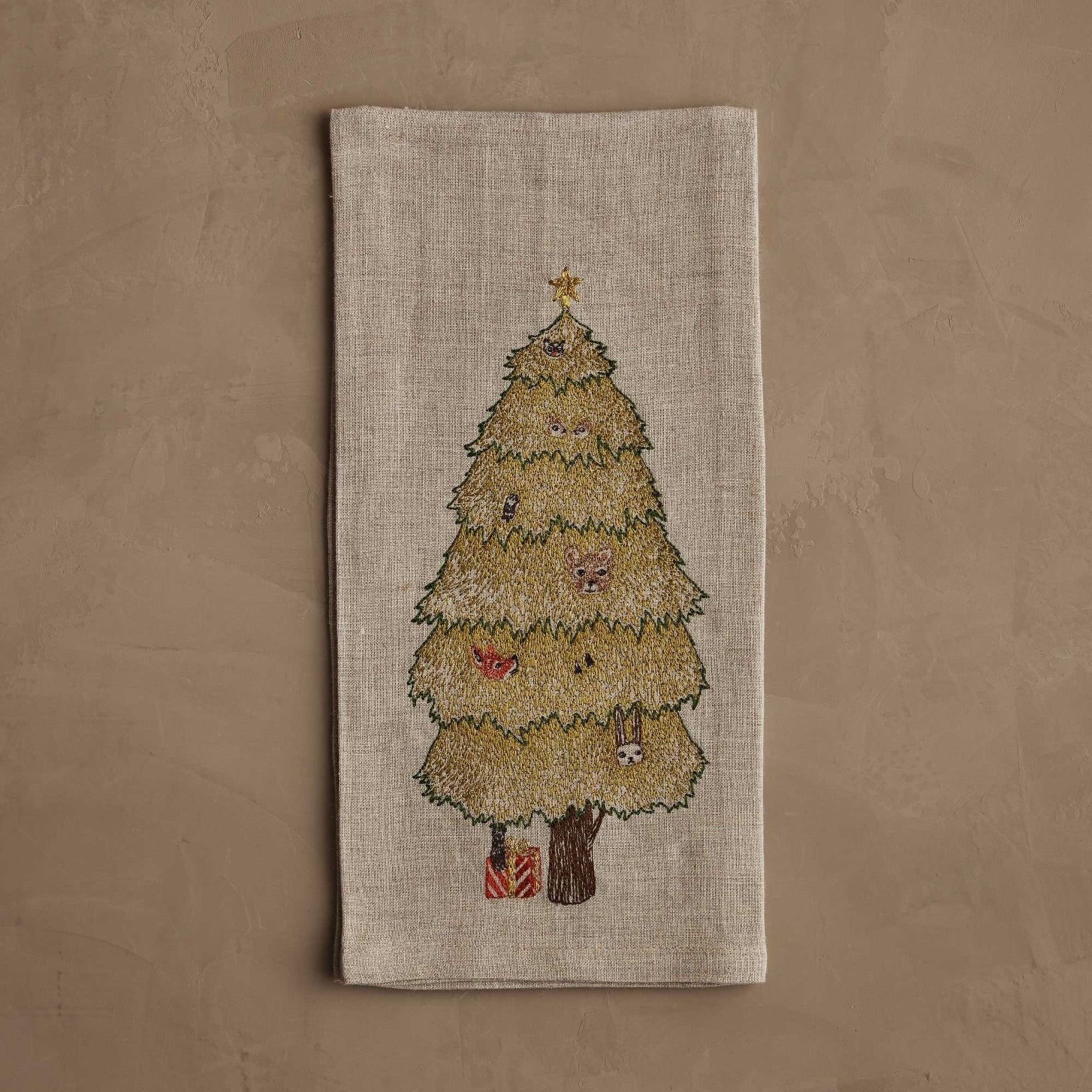 Peek a Tree Tea Towel - Joy Gift Shoppe
