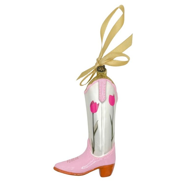 Petite Paloma Sadie Tulip Boot Ornament - Joy