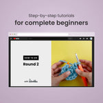 Pierre the Penguin Beginner Crochet Kit - Joy