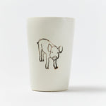 Pig Small Porcelain Tumbler - Joy