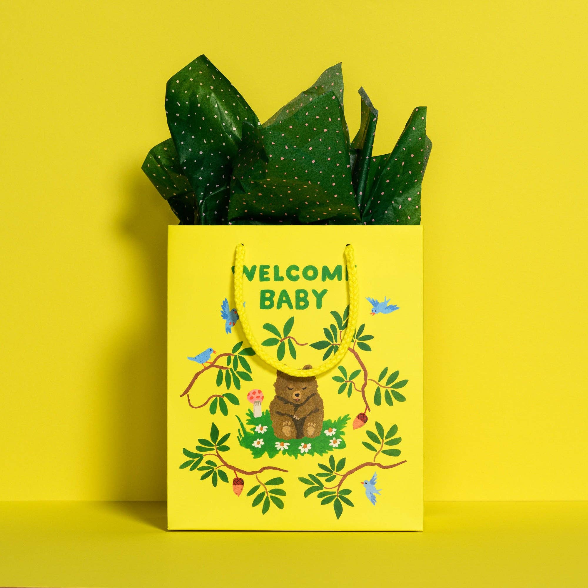 Pink Flecks Tissue Paper: 5 Sheets - Joy