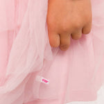 Pink Flutter Tulle LS Twirl Dress | 4T - Joy