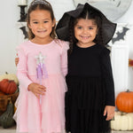 Pink Flutter Tulle LS Twirl Dress | 7Y - Joy