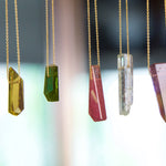 Pink Tourmaline/14K Chain - Joy Gift Shoppe