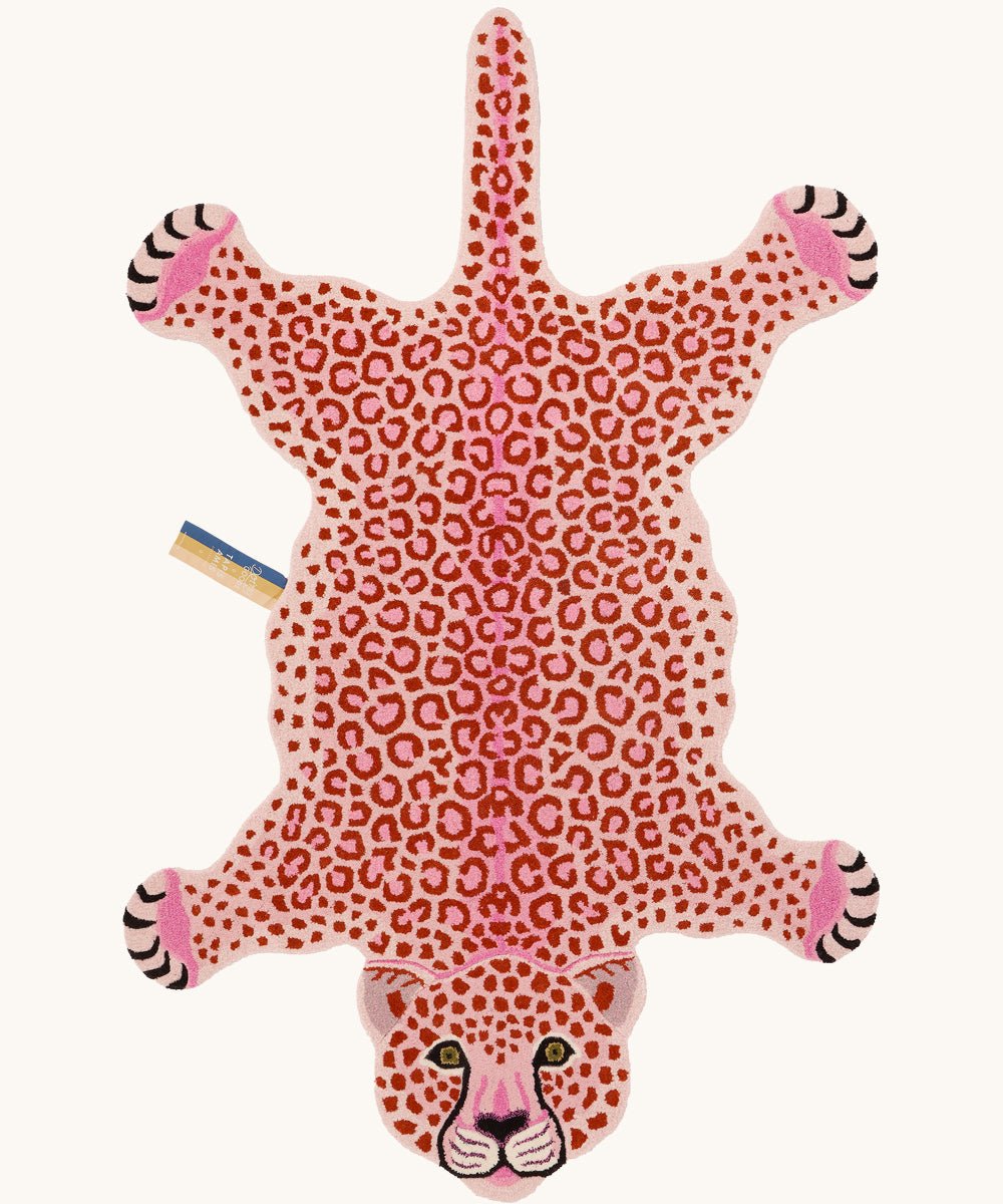 Pinky Leopard Rug - Joy