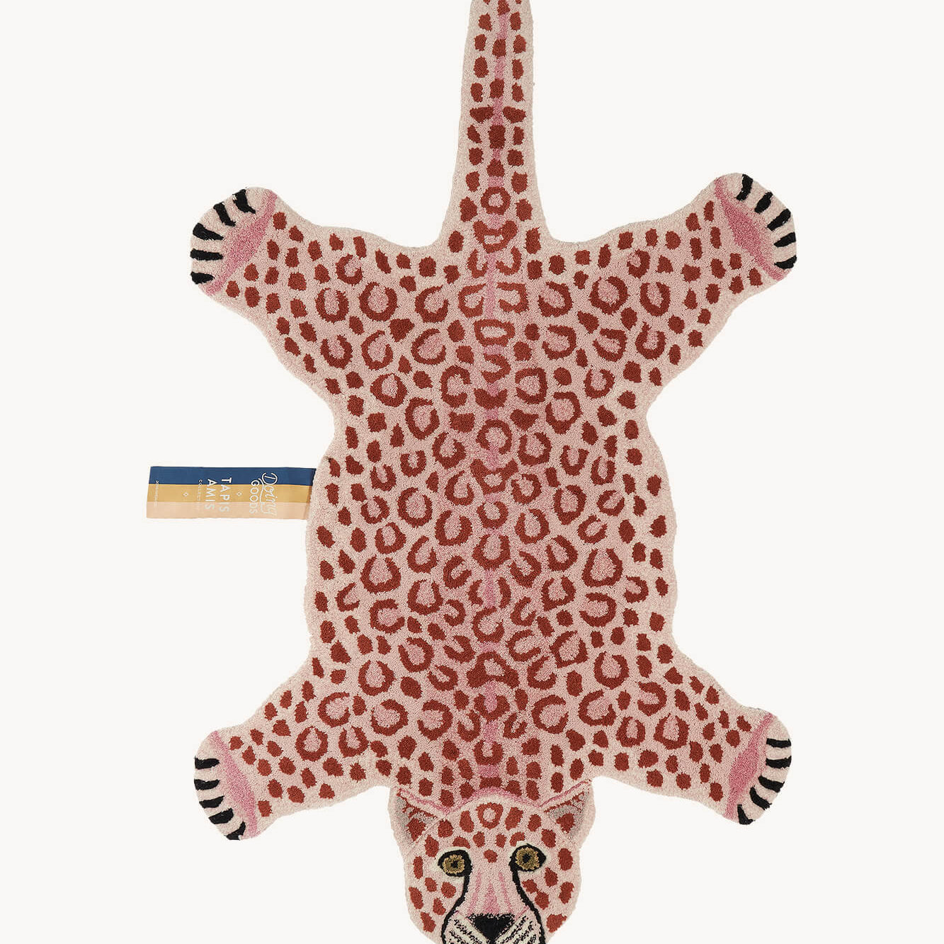 Pinky Leopard Rug