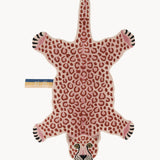 Pinky Leopard Rug