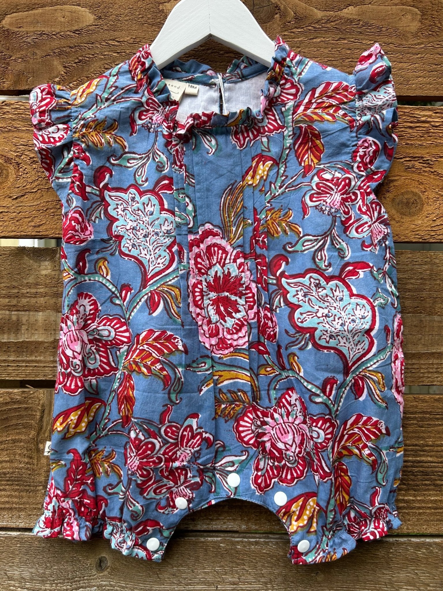Pintuck Romper - Joy Gift Shoppe