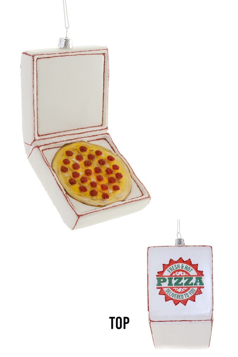 Pizza Delivery Ornament - Joy