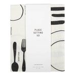 Place Setting 101 Pure Linen Tea Towel - Joy