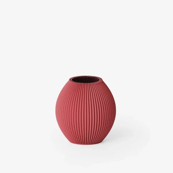 Poke 1 Vase - Ruby Red - Joy